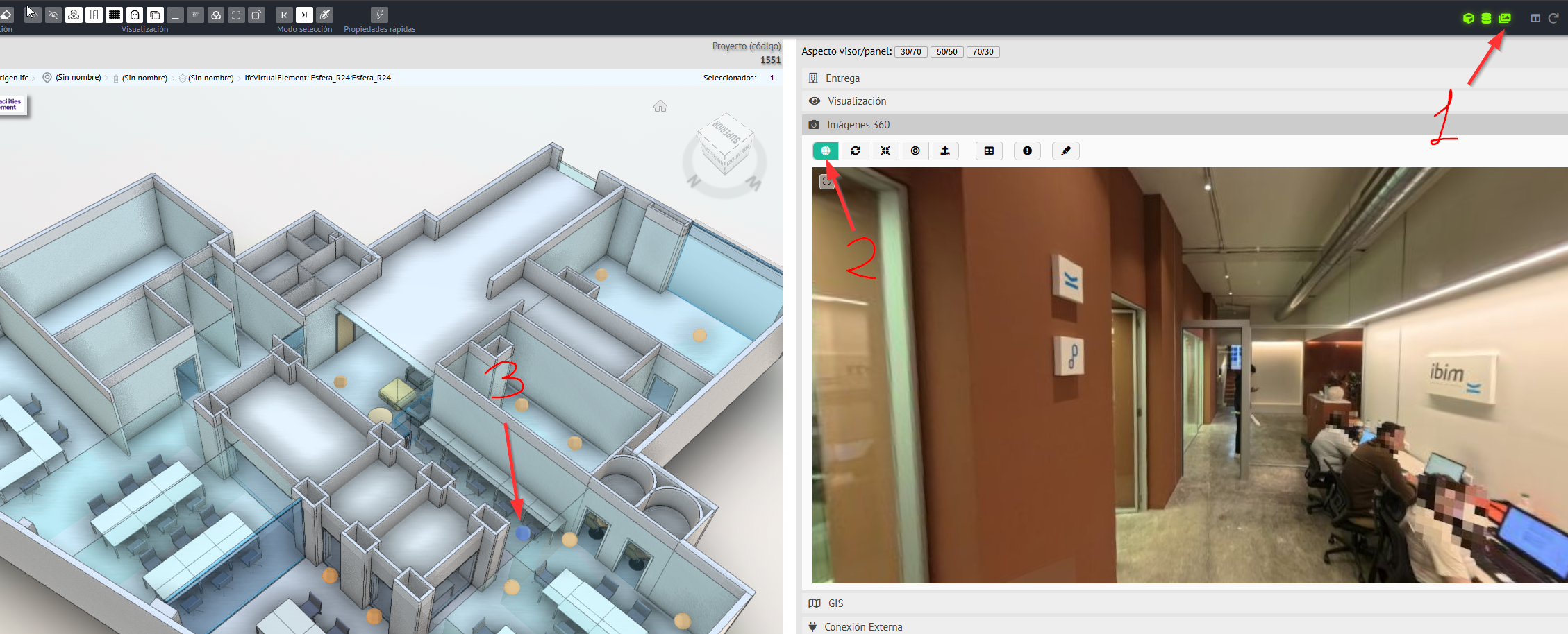 Pasos para abrir imágenes 360 en Periscoope